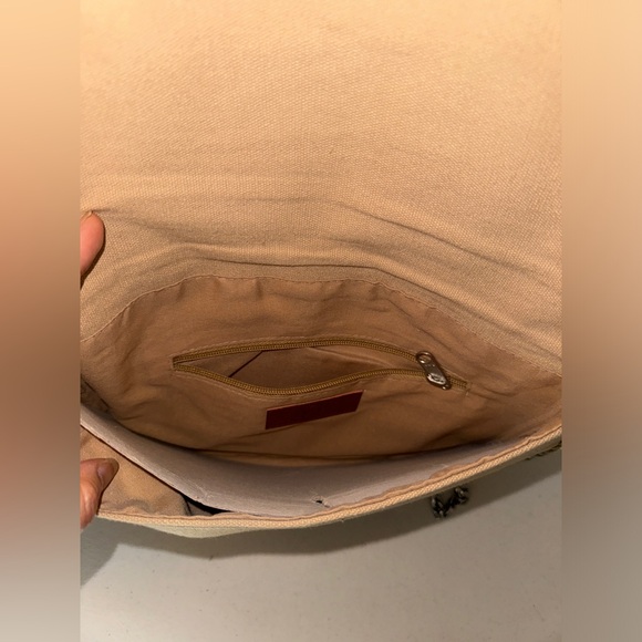 🌼NWOT! Embroidered and Beaded Boho Crossbody Purse - Picture 6 of 8